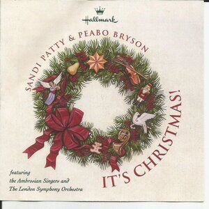 Hallmark "It's Christmas" Special Edition Sandy Patty & Peabo Bryson CD